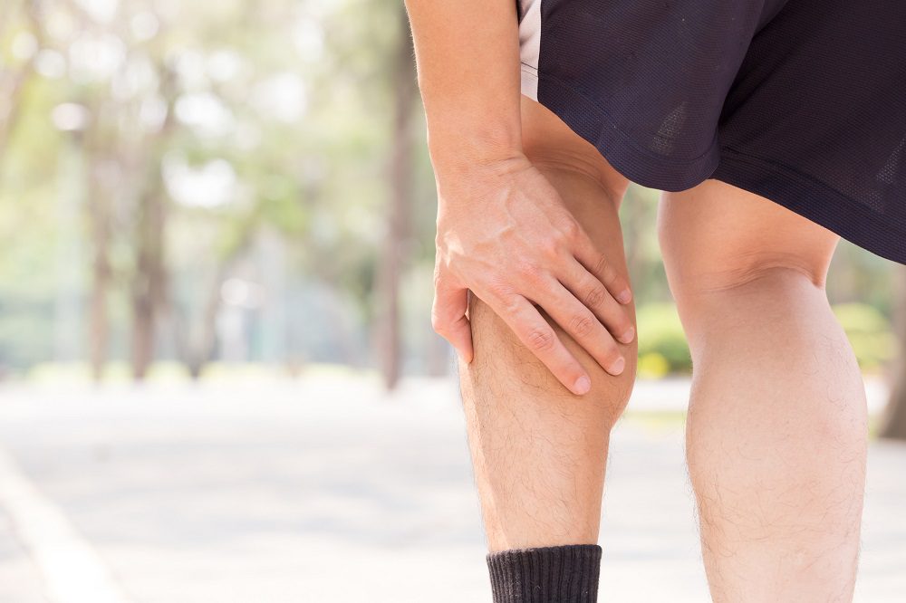 leg pain and bleeding after varicose vein rupture